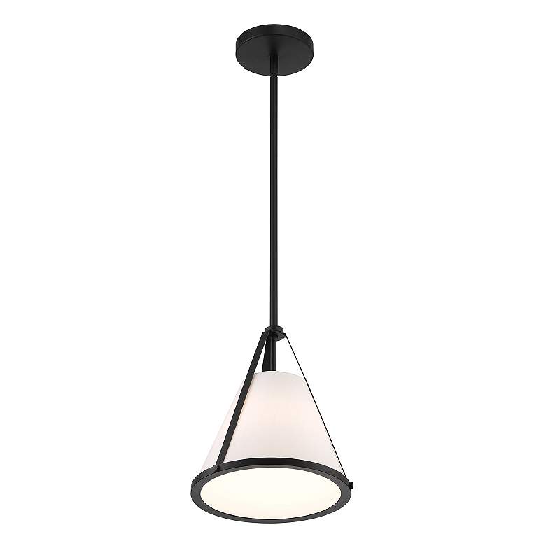 Image 5 Fulton 1 Light Black Pendant more views
