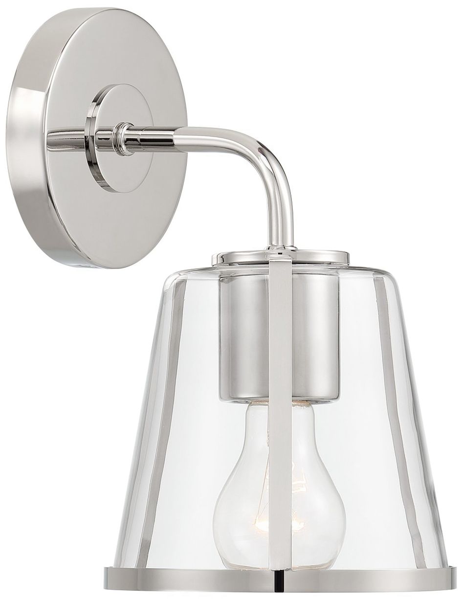 Image Fulton 1 Light Polished Nickel Bathroom Vanity