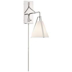 Fulton 1 Light Polished Nickel Task Sconce
