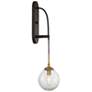 3_Fulton 1-Light Wall Sconce in English Bronze and Warm Brass more views