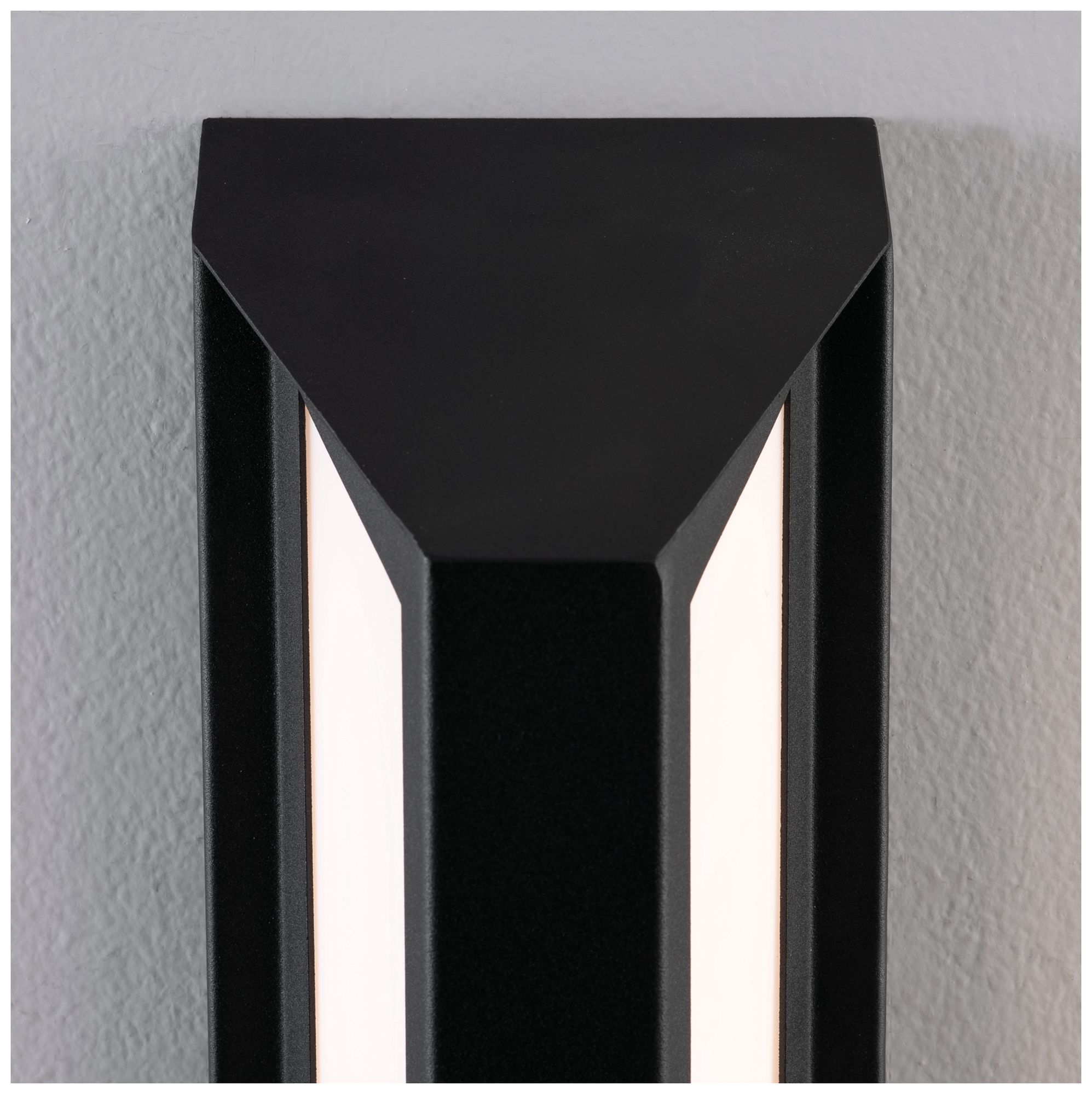 Image 5 Fulton 18" High Black LED Outdoor Sconce more views