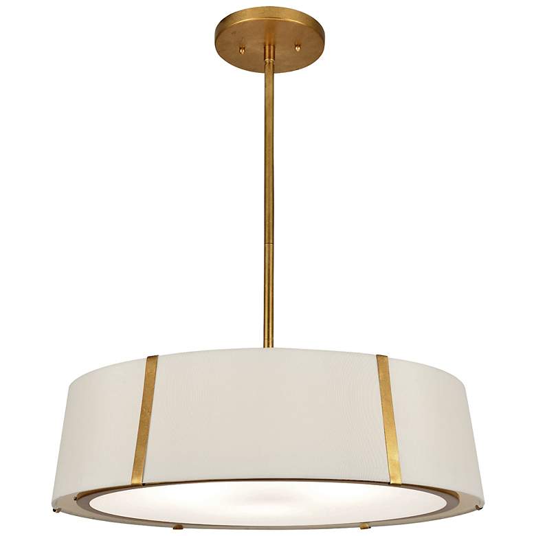 Image 2 Fulton 6 Light Gold Chandelier