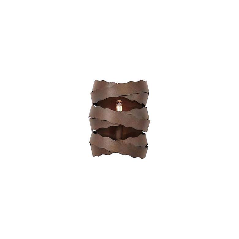 Image 1 Fulton 9 inch High Brownstone 1-Light Wall Sconce