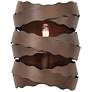 Fulton 9" High Brownstone 1-Light Wall Sconce