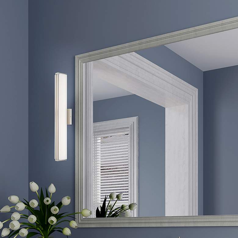 Image 1 Fulton LED Brushed Nickel ADA Bath Vanity