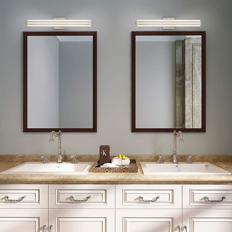 Image 6 Fulton LED Brushed Nickel ADA Bath Vanity more views