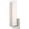 Fulton LED Brushed Nickel ADA Wall Sconce