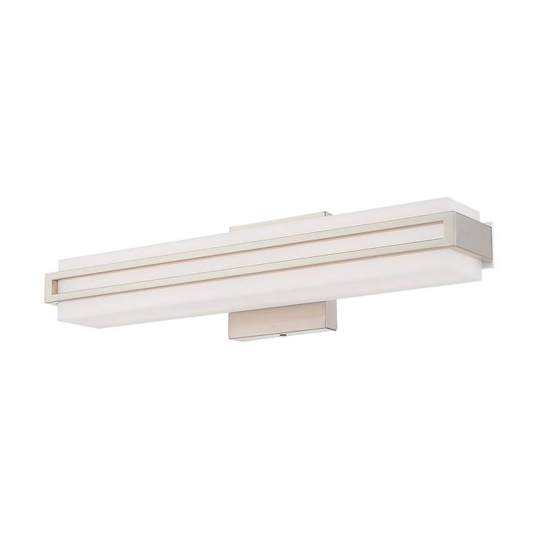 Image 5 Fulton LED Light Brushed Nickel ADA Bath Vanity more views