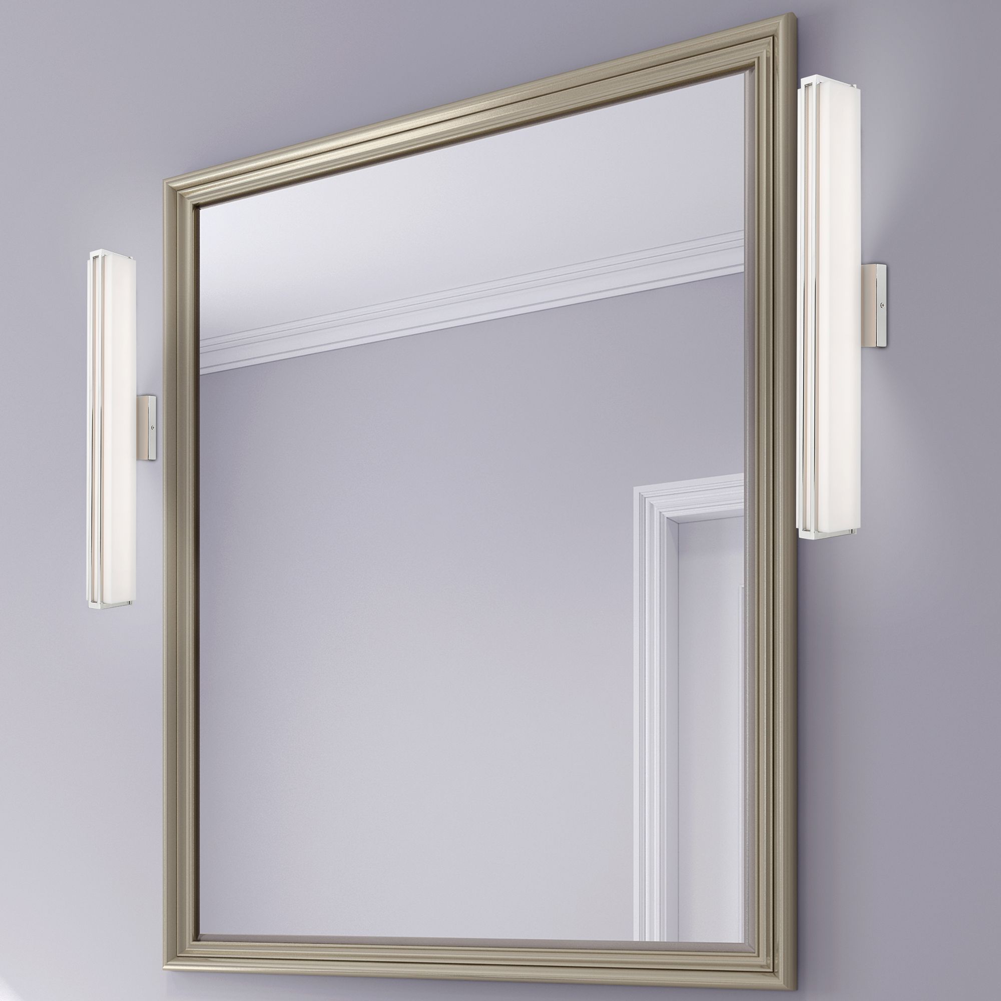 Fulton LED Polished Chrome ADA Bath Vanity