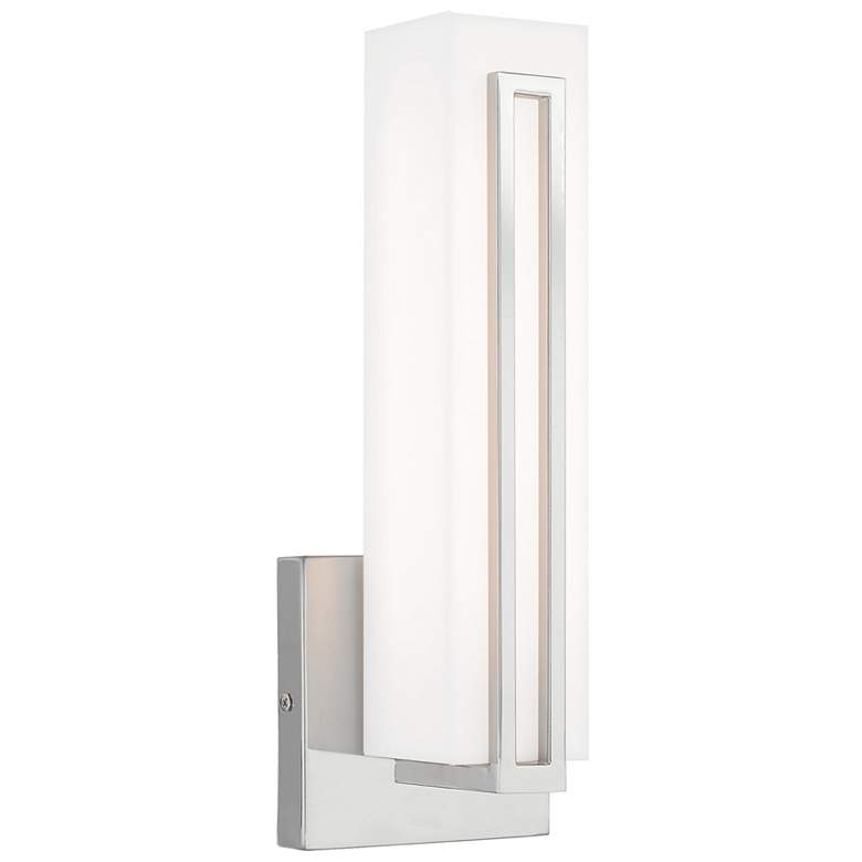 Image 1 Fulton LED Polished Chrome ADA Wall Sconce