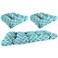 Fulton Ocean 3-Piece Outdoor Wicker Seat Cushion Set