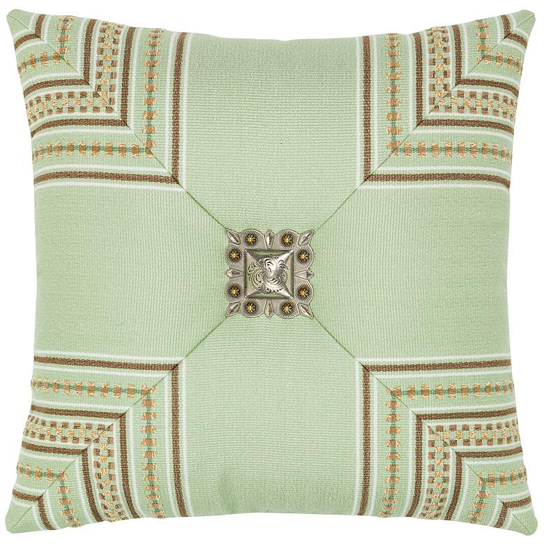 Image 1 Function Stripe 19 inch Square Indoor-Outdoor Pillow