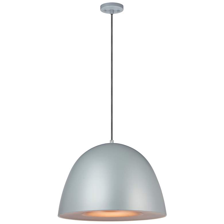 Image 1 Fungo 24" LED Pendant - Dark Gray / Coffee