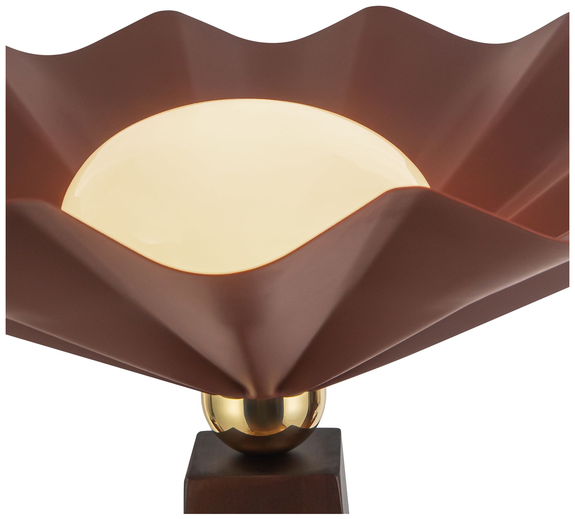 Image 3 Furrow 65-in Burgundy Floor Lamp more views