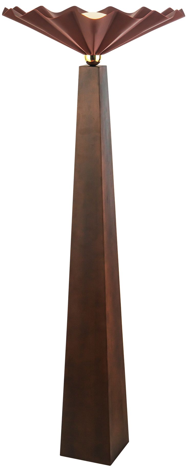 Image 6 Furrow 65-in Burgundy Floor Lamp more views