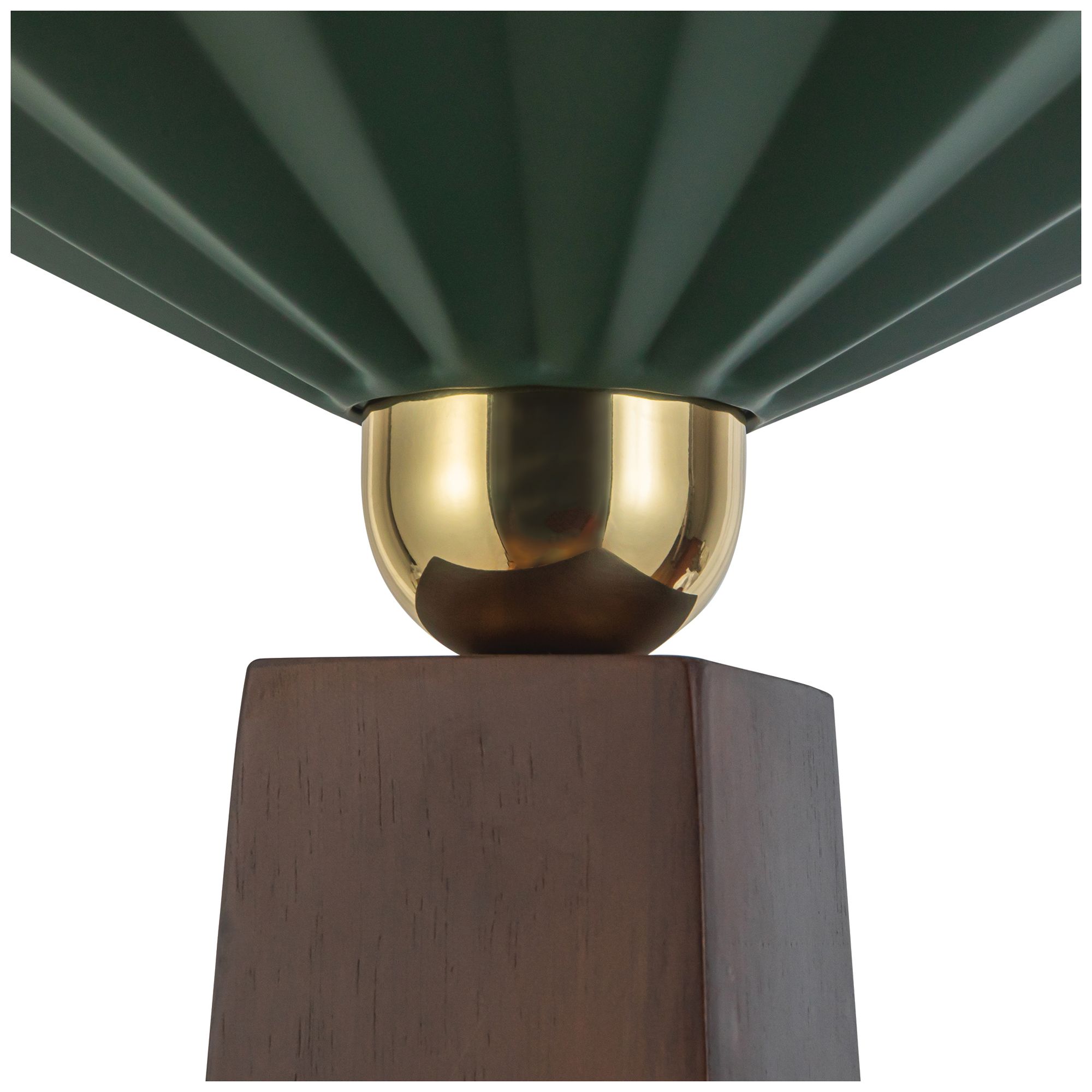 Image 4 Furrow 65-in Pine Green Floor Lamp more views