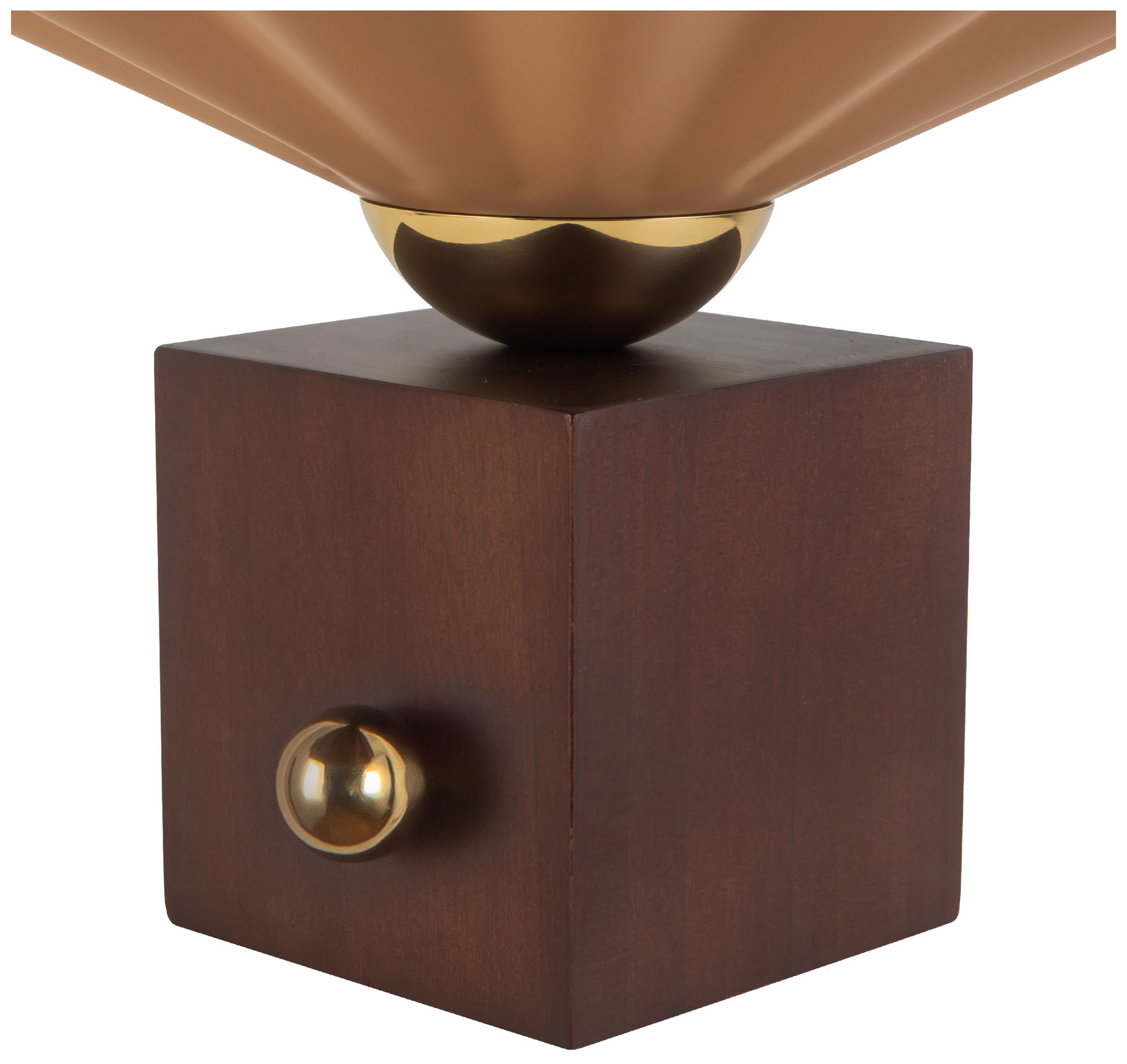 Image 7 Furrow 9-in Pink Table Lamp more views