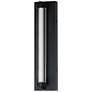 2_Fuse 18" LED Outdoor Wall Sconce Black / Gold