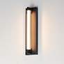 1_Fuse 18" LED Outdoor Wall Sconce Black / Gold