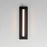 4_Fuse 18" LED Outdoor Wall Sconce Black / Gold more views