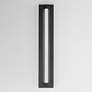 3_Fuse 27" LED Outdoor Wall Sconce Black / Gold more views