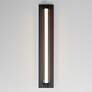 4_Fuse 27" LED Outdoor Wall Sconce Black / Gold more views