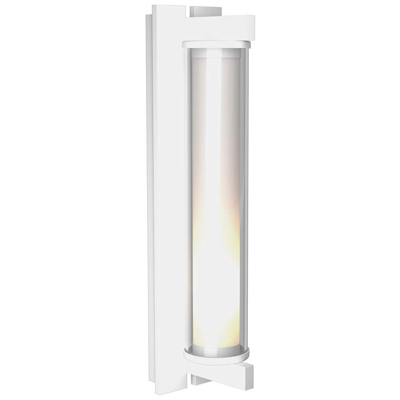 Image 1 Fuse 4.6" High Large Coastal White Outdoor Sconce