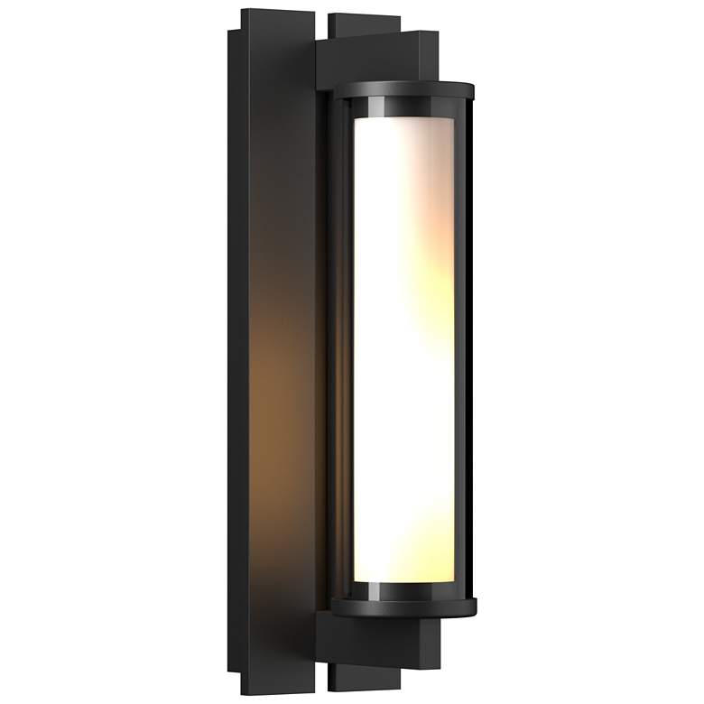 Image 1 Fuse Outdoor Sconce - Black Finish - Clear Glass