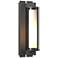 Fuse Outdoor Sconce - Iron Finish - Clear Glass