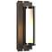 Fuse Outdoor Sconce - Smoke Finish - Clear Glass