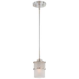 Image1 of Fusion 1 Light; Mini Pendant with Frosted Glass