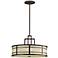 Fusion 21" Wide Duo-Mount Pendant Ceiling Light