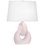 1_Fusion 27" High Rose Water Glazed Finish Table Lamp