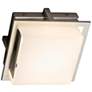 Fusion Avalon 6 1/2" High Brushed Nickel LED Outdoor Wall Light
