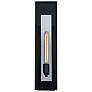 4_Fusion Briarwood 22"H Matte Black Outdoor Wall Sconce w/ Clear Shade more views