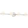 1_Fusion Centric 32" Wide Brushed Nickel 4-Light Bath Light