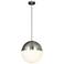Fusion™ Ion 14" Wide Brushed Nickel LED Pendant Light