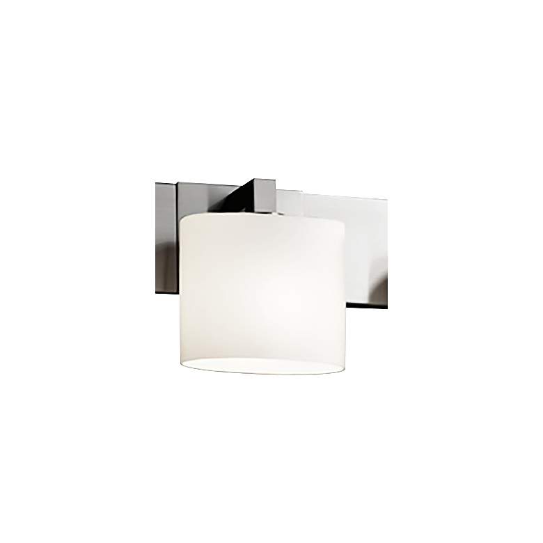 Image 3 Fusion Modular 28" Wide Brushed Nickel 3-Light Bath Light more views