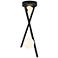 Fusion™ Stix 10" Wide Matte Black LED Mini Pendant