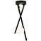 Fusion™ Stix 12" Wide Matte Black LED Mini Pendant