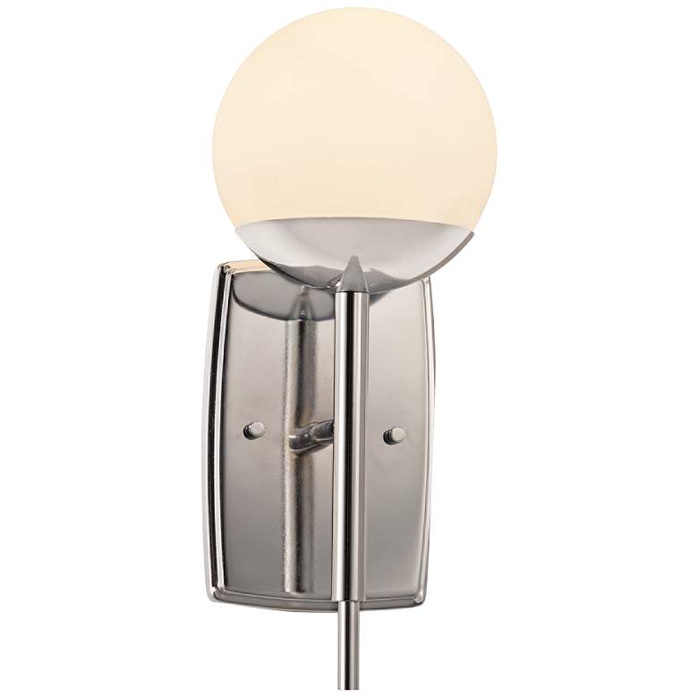 Image 1 Fusion™ Epoch 12 1/2" High Polished Chrome Wall Sconce
