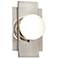 Fusion™ Luna 7 1/4"H Brushed Nickel LED Wall Sconce