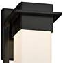 Fusion&trade; Pacific 16 1/2" High Black LED Outdoor Wall Light