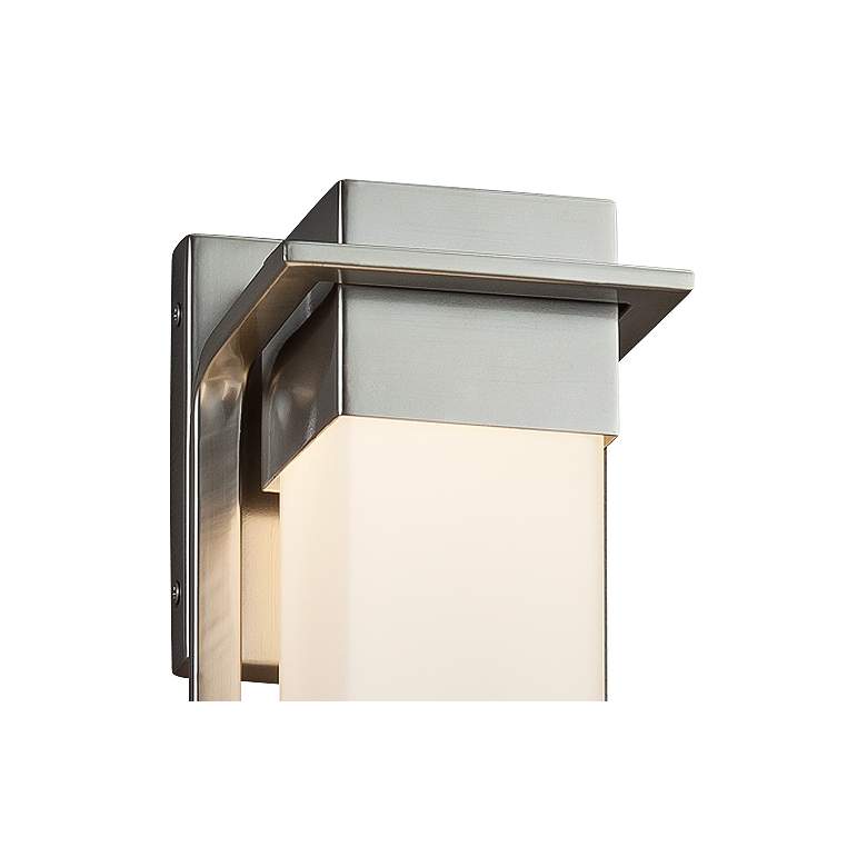 Image 2 Fusion™ Pacific 16 1/2" High Nickel LED Outdoor Wall Light more views