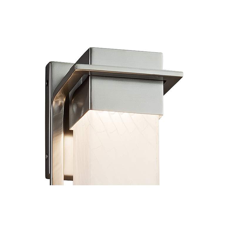 Image 2 Fusion™ Pacific 16 1/2"H Weave Glass LED Outdoor Wall Light more views
