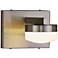 Fusion™ Puck 4 1/2"H Brushed Nickel LED Wall Sconce