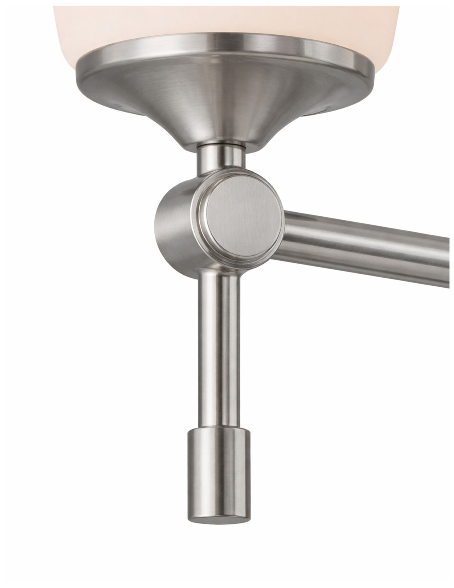 Image 5 Fusion Tulsi 15" Wide 2-Light Brushed Nickel, Opal Bath/Vanity more views