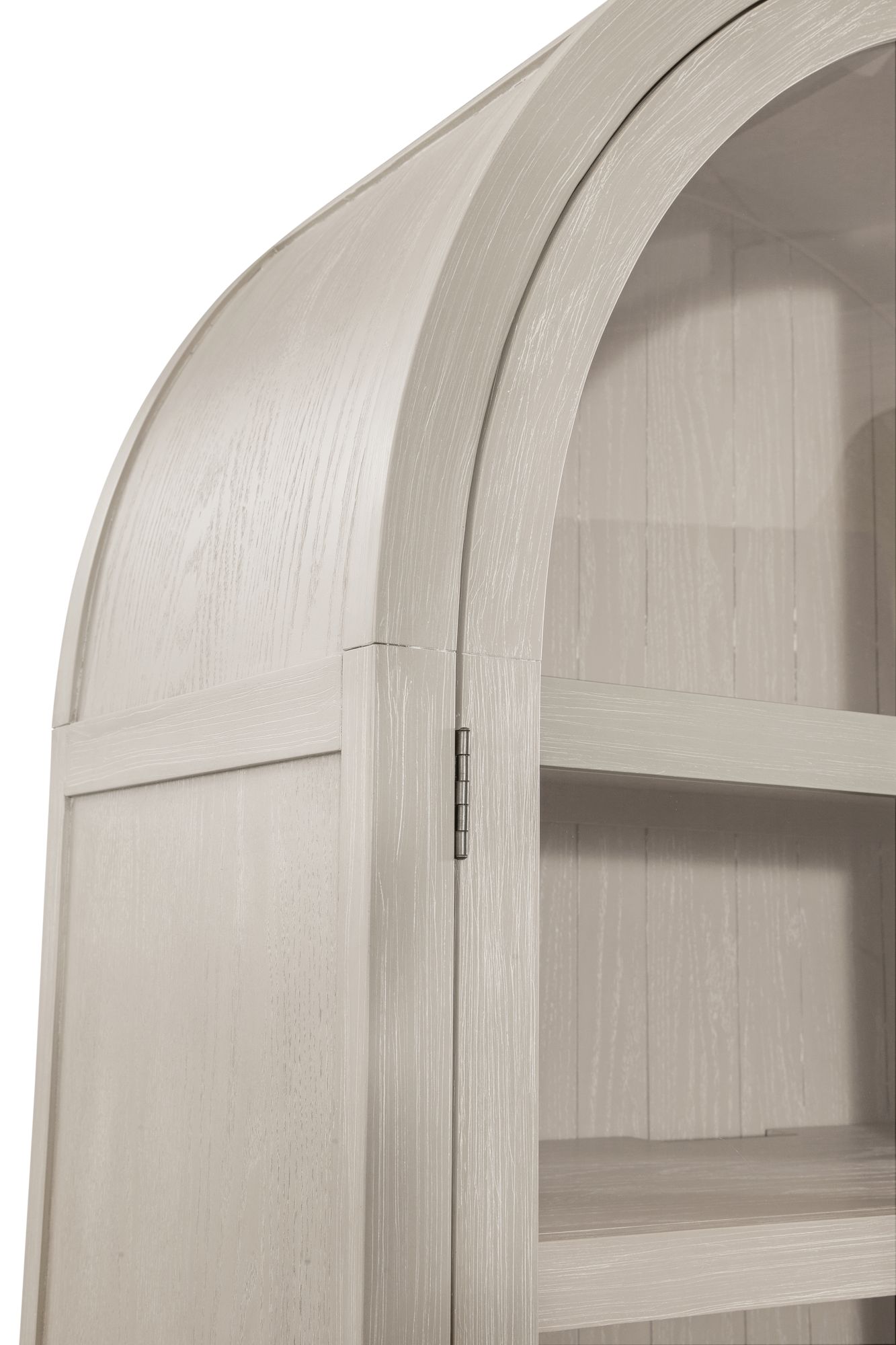 Image 3 Fynn Light Oak Display Cabinet more views