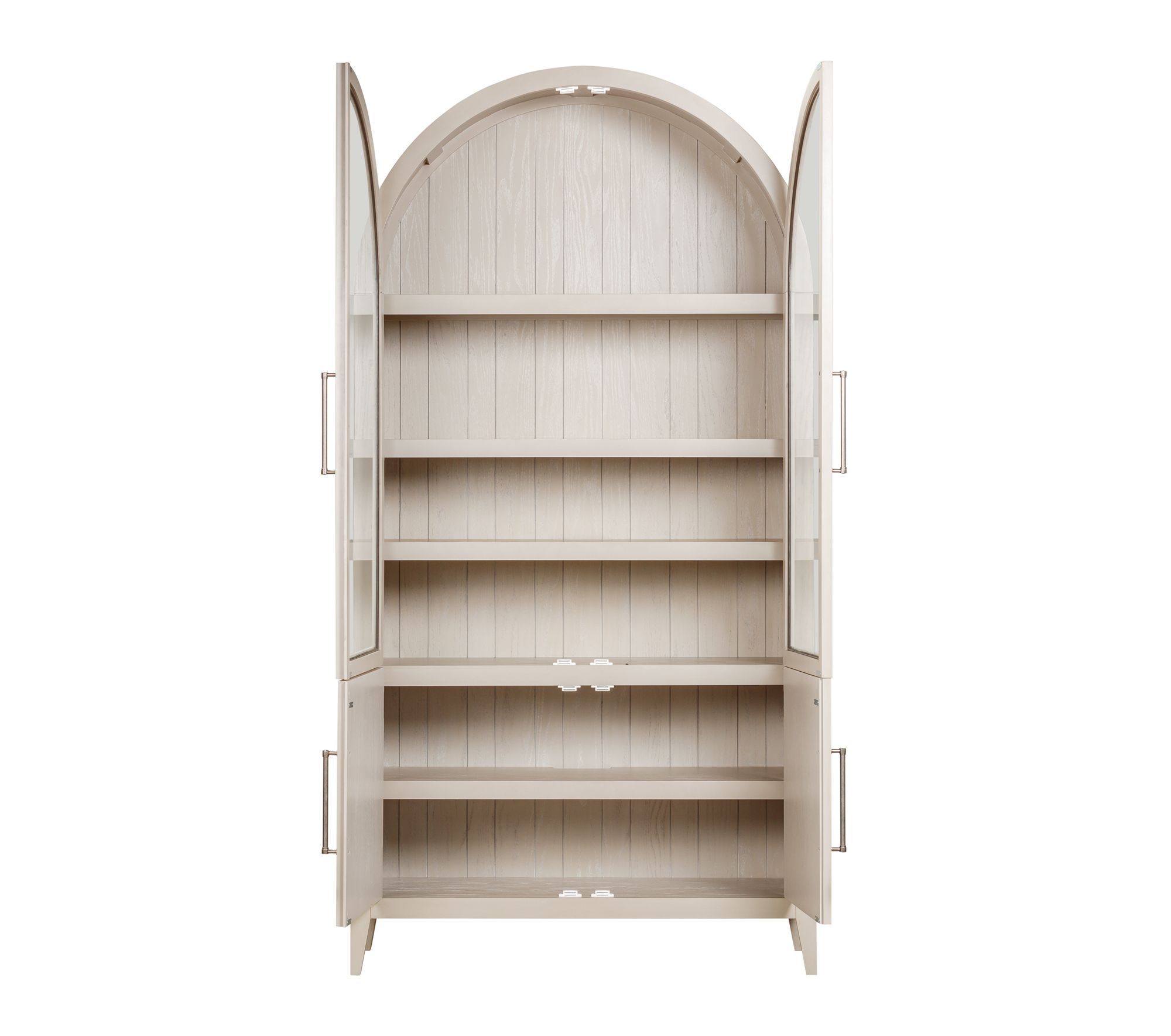 Image 6 Fynn Light Oak Display Cabinet more views