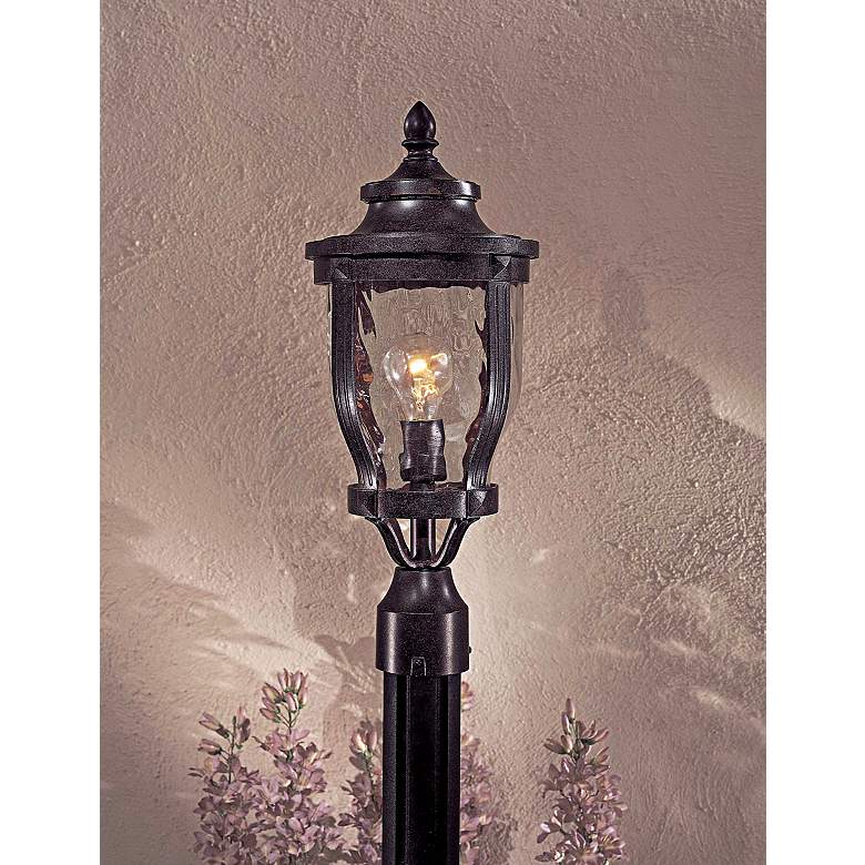 Image 1 Merrimack Collection 19 1/4" High Post Mount Outdoor Light in scene